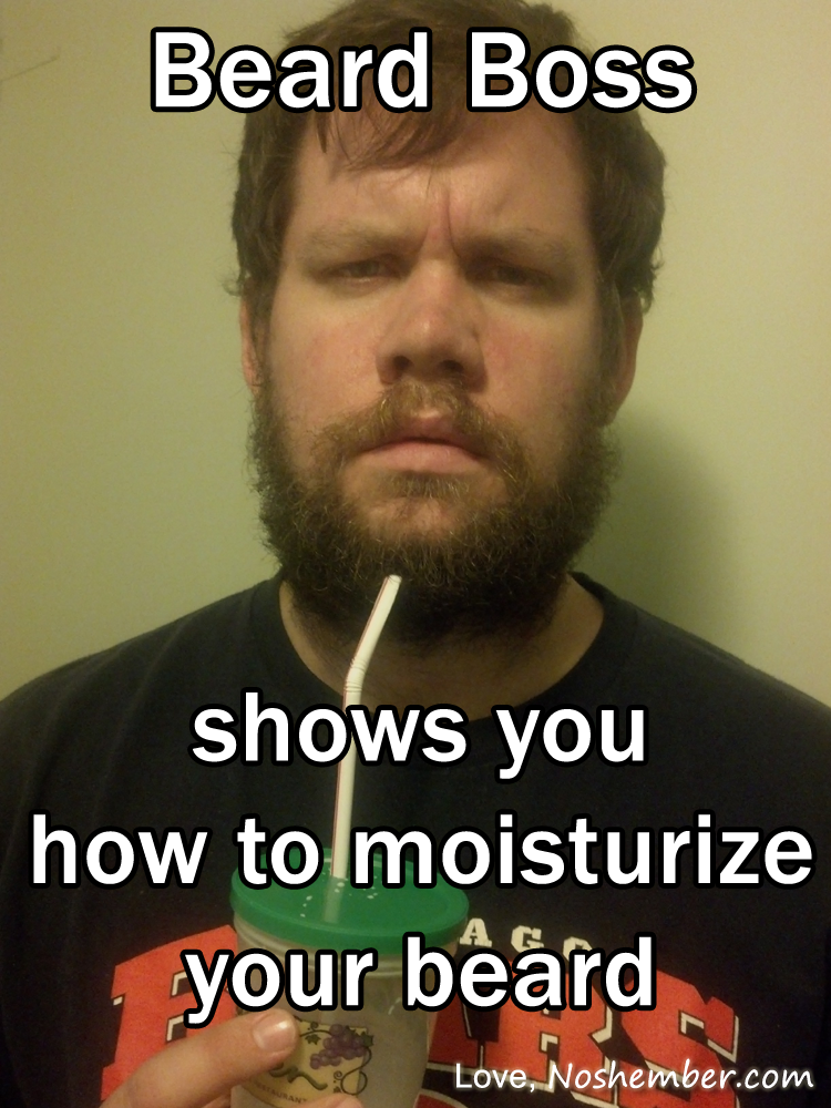 moisturize-the-beard-noshember no shave november beard boss